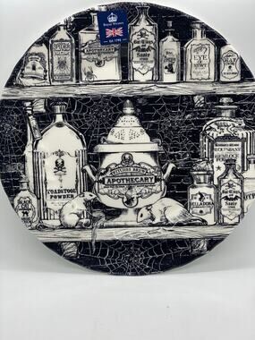 Royal Wessex Halloween Apothecary Potion Dinner Plates Set of 2